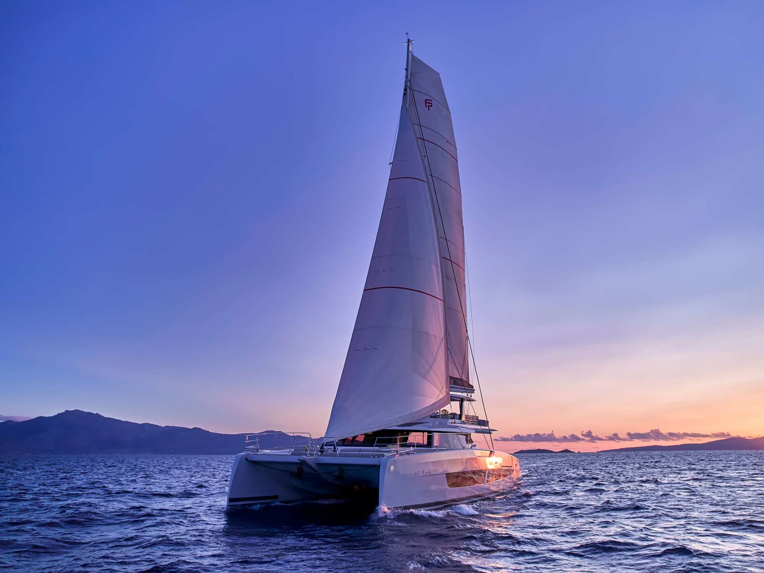 Sailing yacht AD ASTRA 24.38m by Fountaine Pajot — photo 2