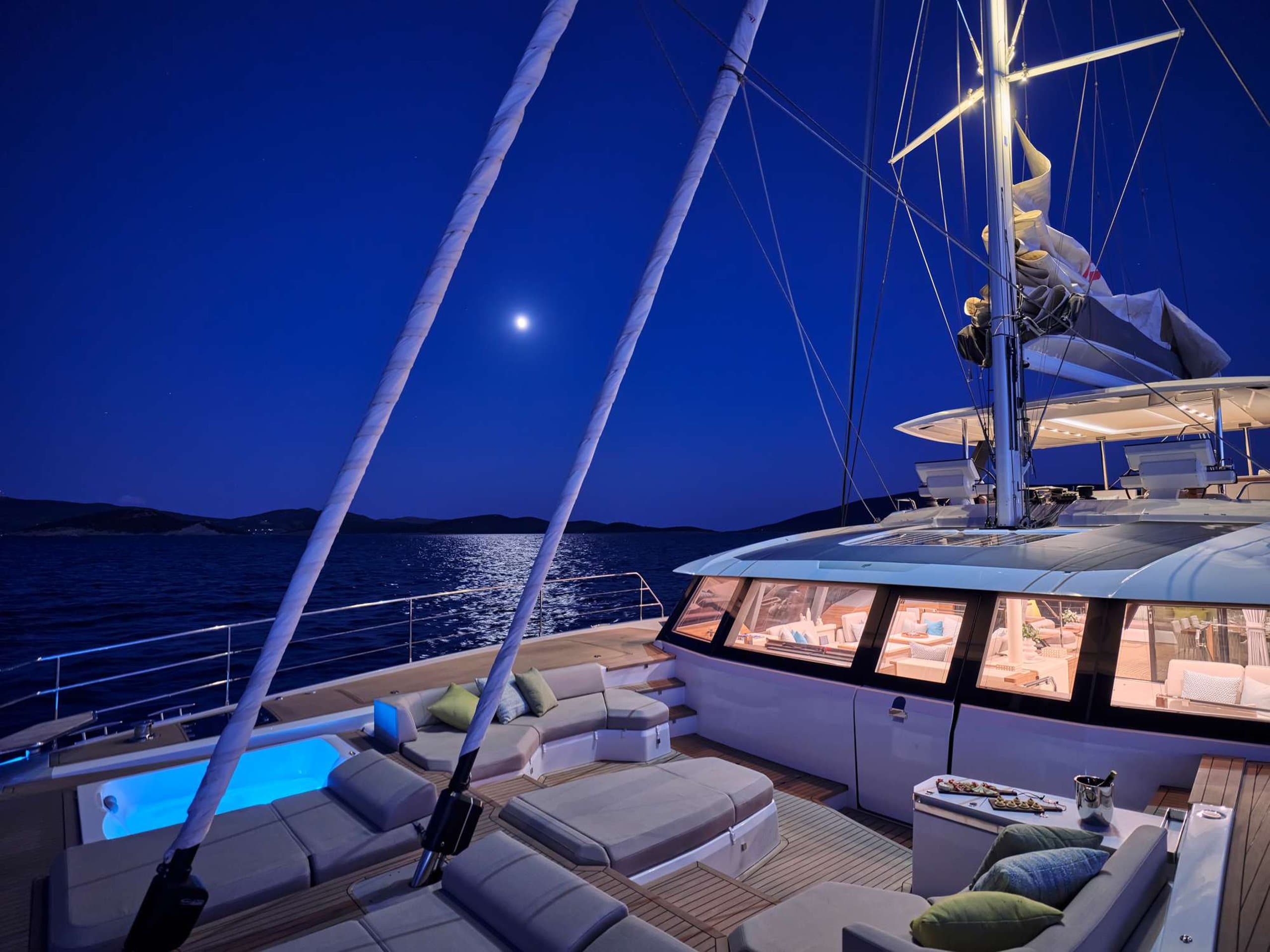 Sailing yacht AD ASTRA 24.38m by Fountaine Pajot — photo 4