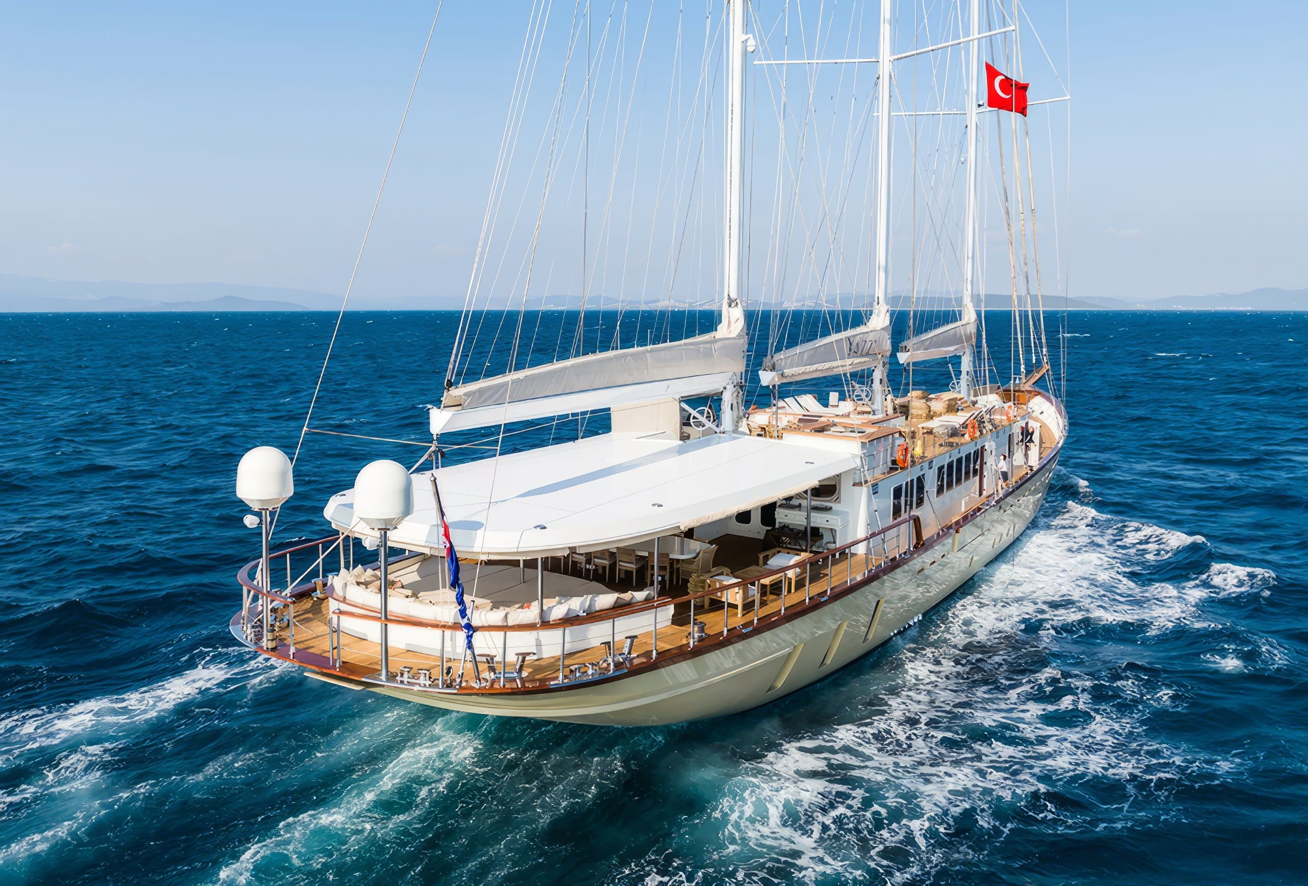 Motor yacht YAZZ 55.98m by Aegean Yacht — photo 2
