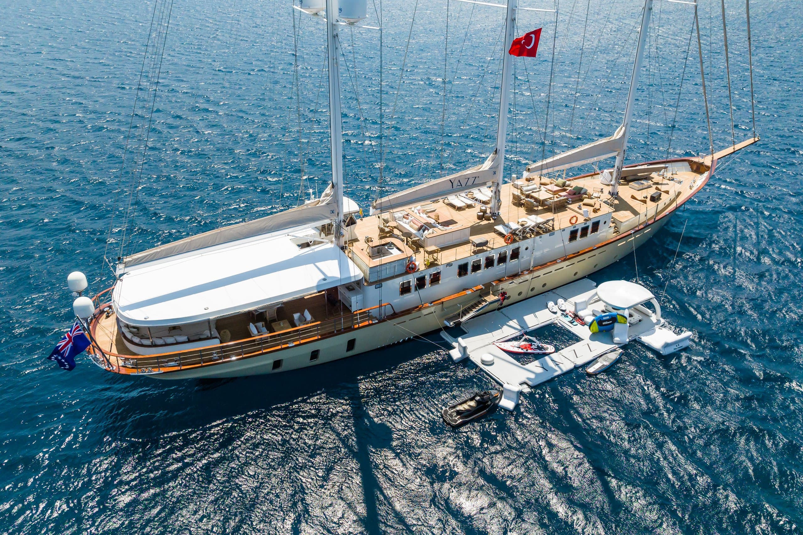 Motor yacht YAZZ 55.98m by Aegean Yacht — photo 8