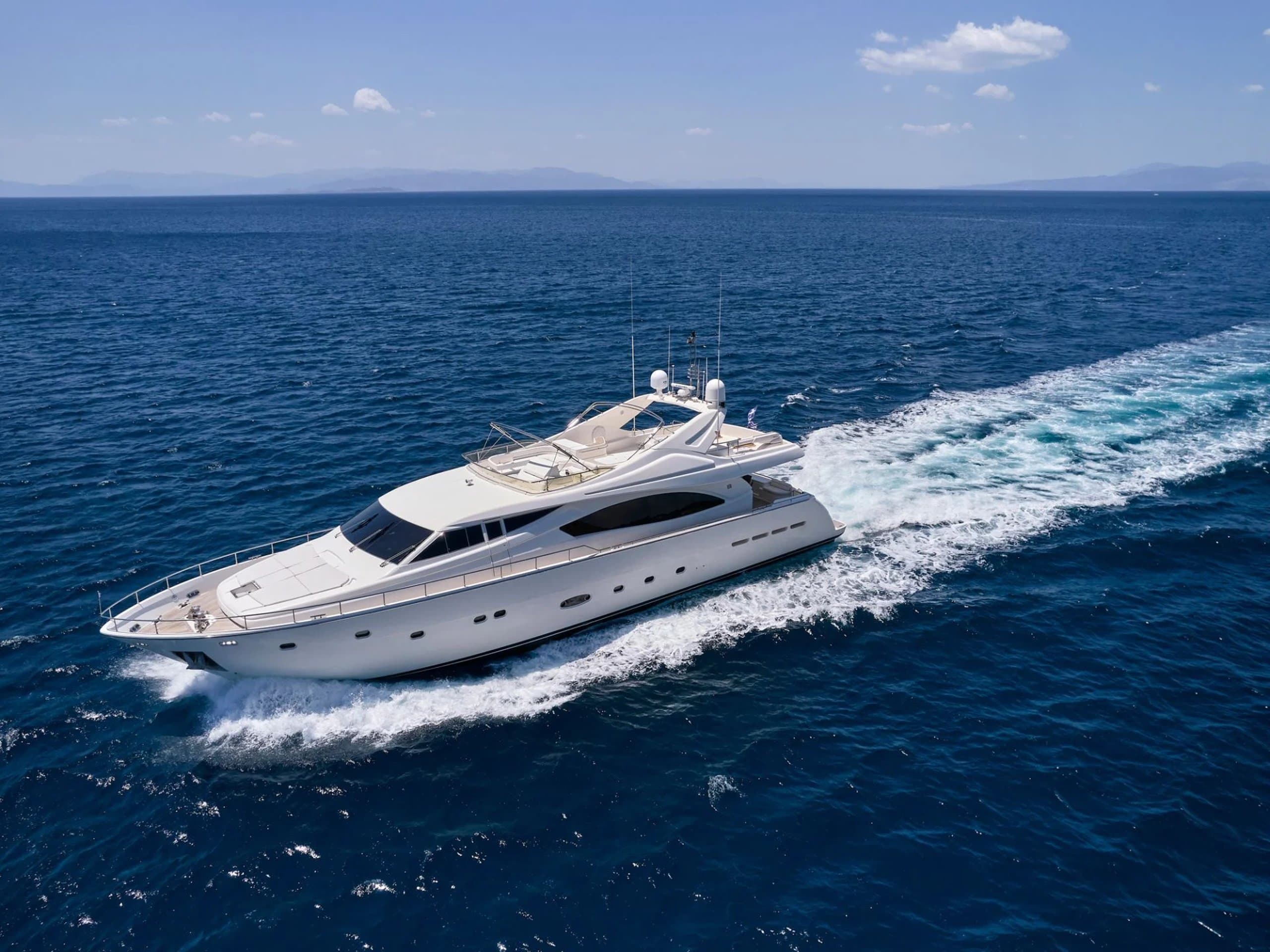 Motor yacht ESTIA YI 27.03m by Ferretti — photo 2