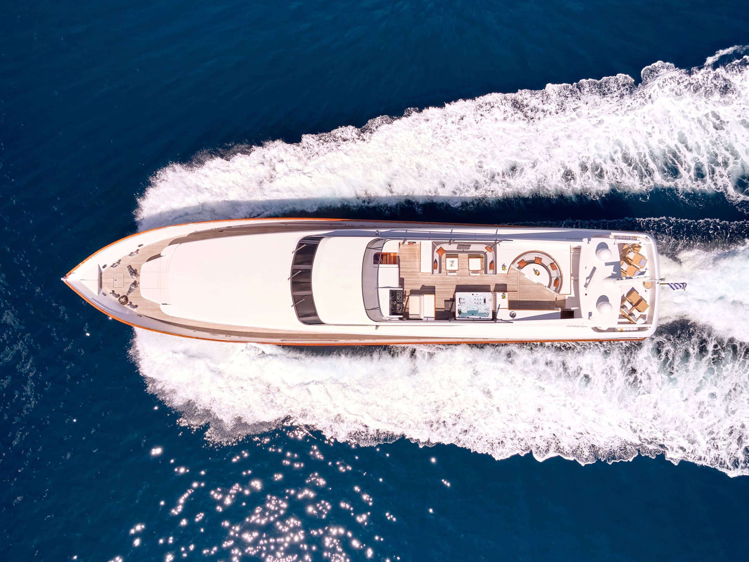Motor yacht MOBIUS 38m by Cantieri di Pisa — photo 4