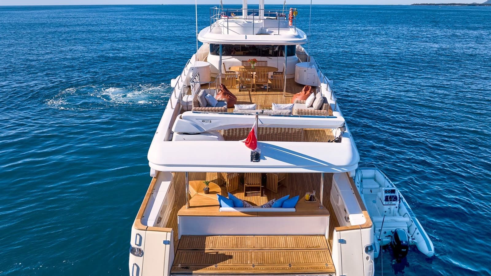 BEST OFF - aerial | Drivas Yachts