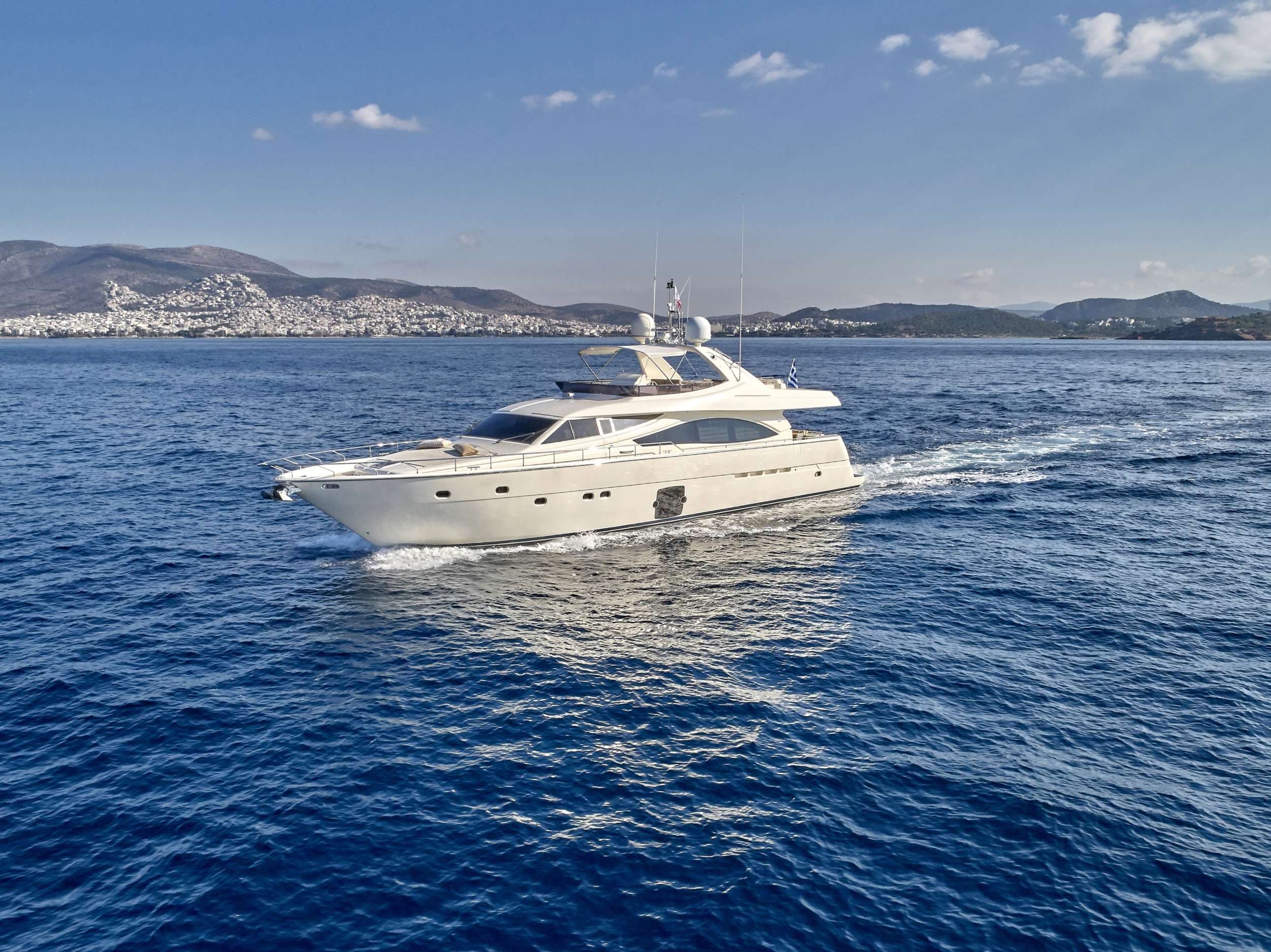 JULIE M - ext running | Drivas Yachts
