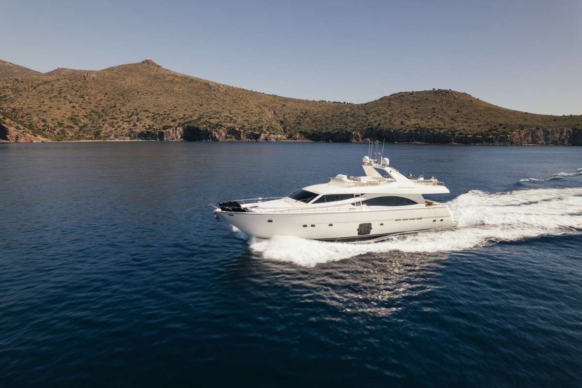 JULIE M - ext running | Drivas Yachts