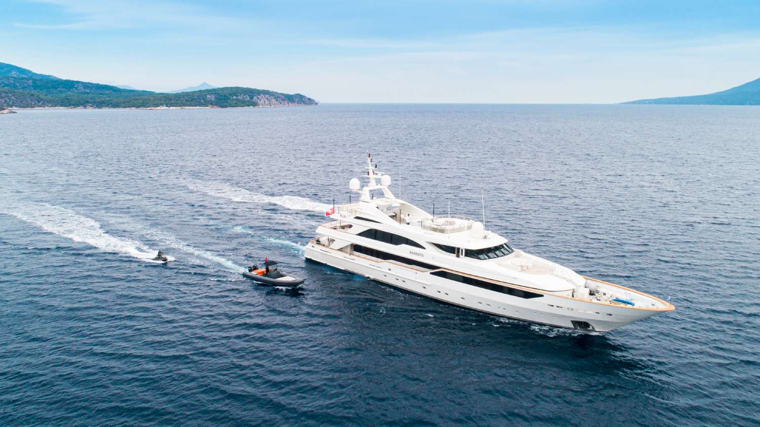 BARENTS - aerial | Drivas Yachts