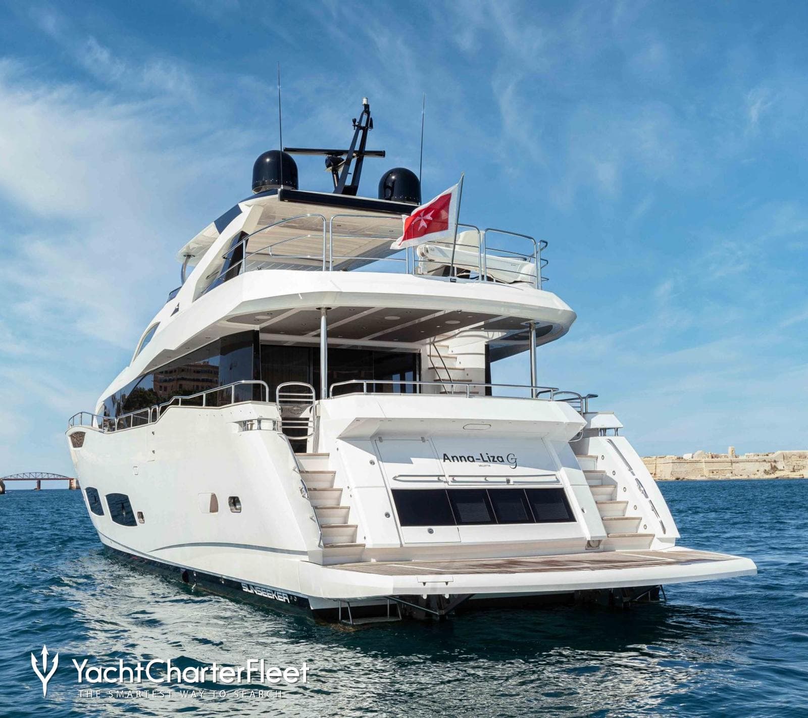 Yacht New Edge 28.1m by Sunseeker — photo 7