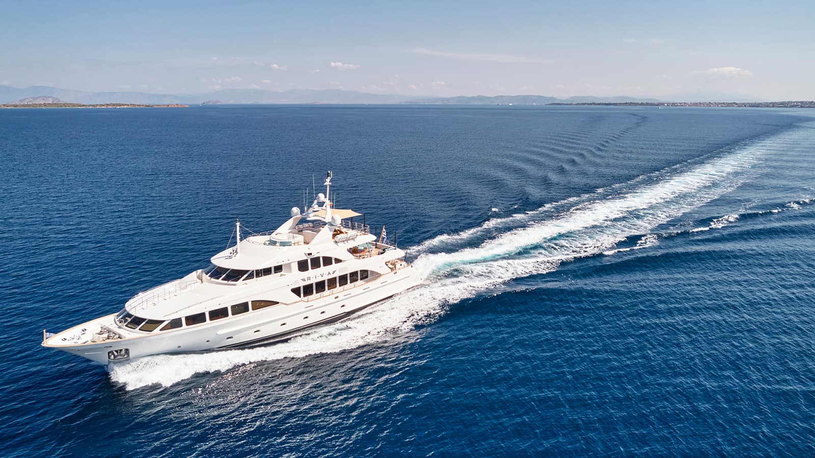 RIVA I - aerial | Drivas Yachts
