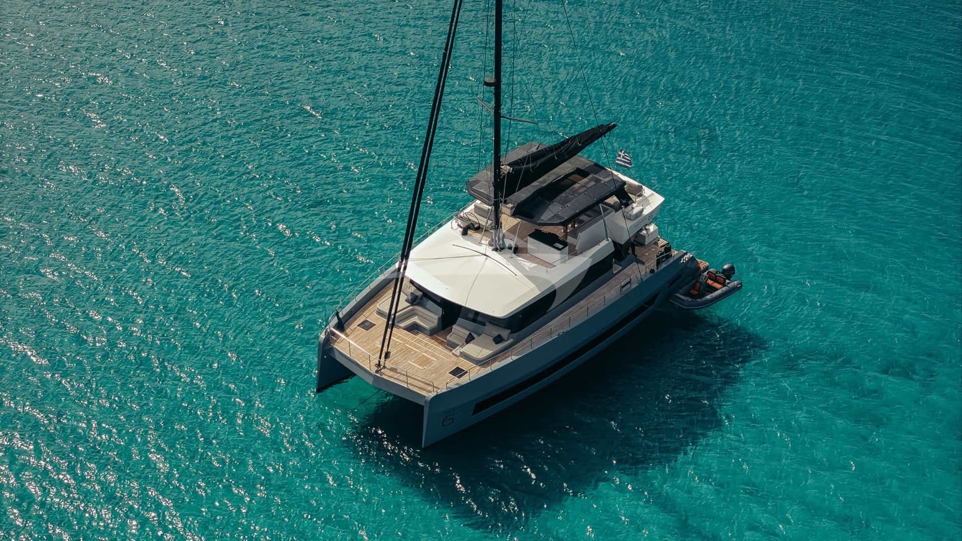 SEABARIT LX - aerial | Drivas Yachts