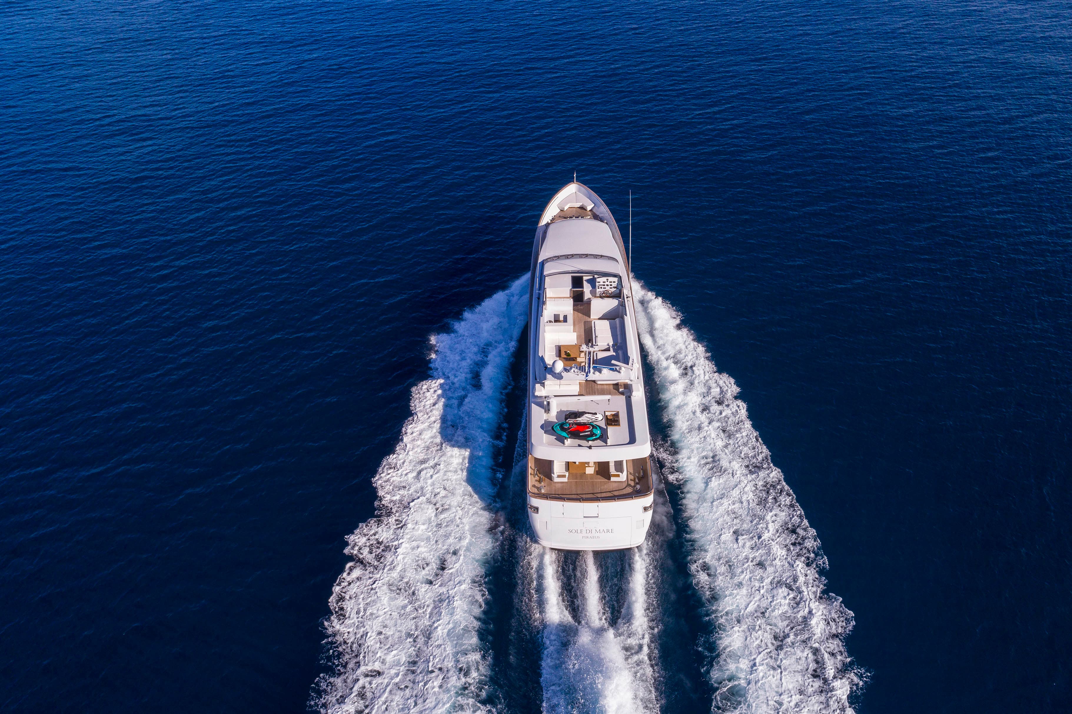 SOLE DI MARE - aerial | Drivas Yachts