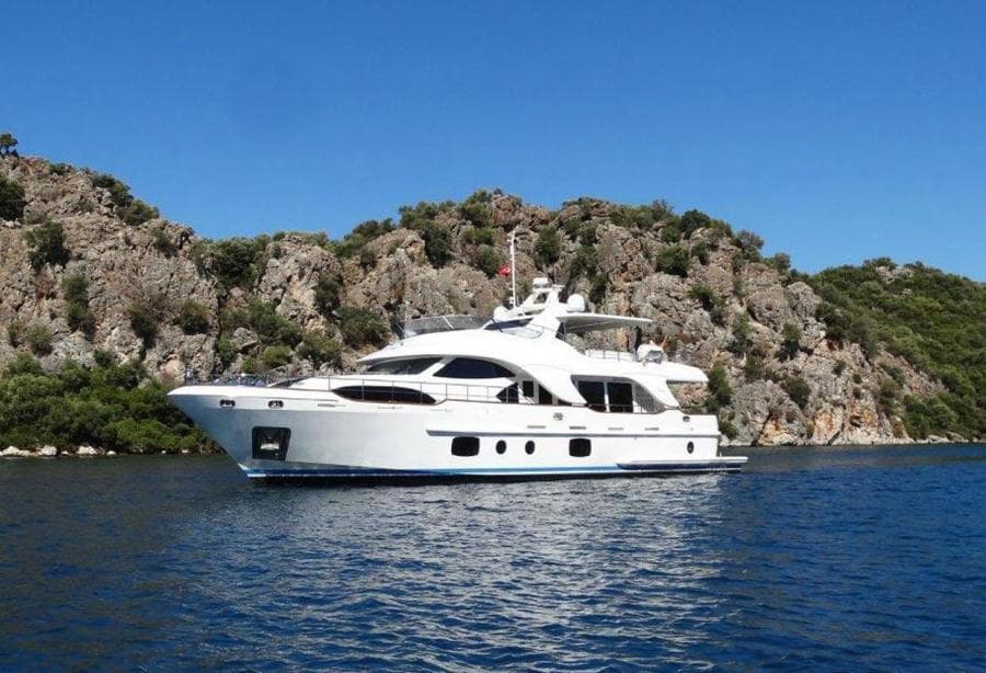 Motor yacht REBECCA V 26m by Benetti — exterior
