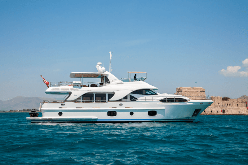 Motor yacht REBECCA V 26m by Benetti — starboard