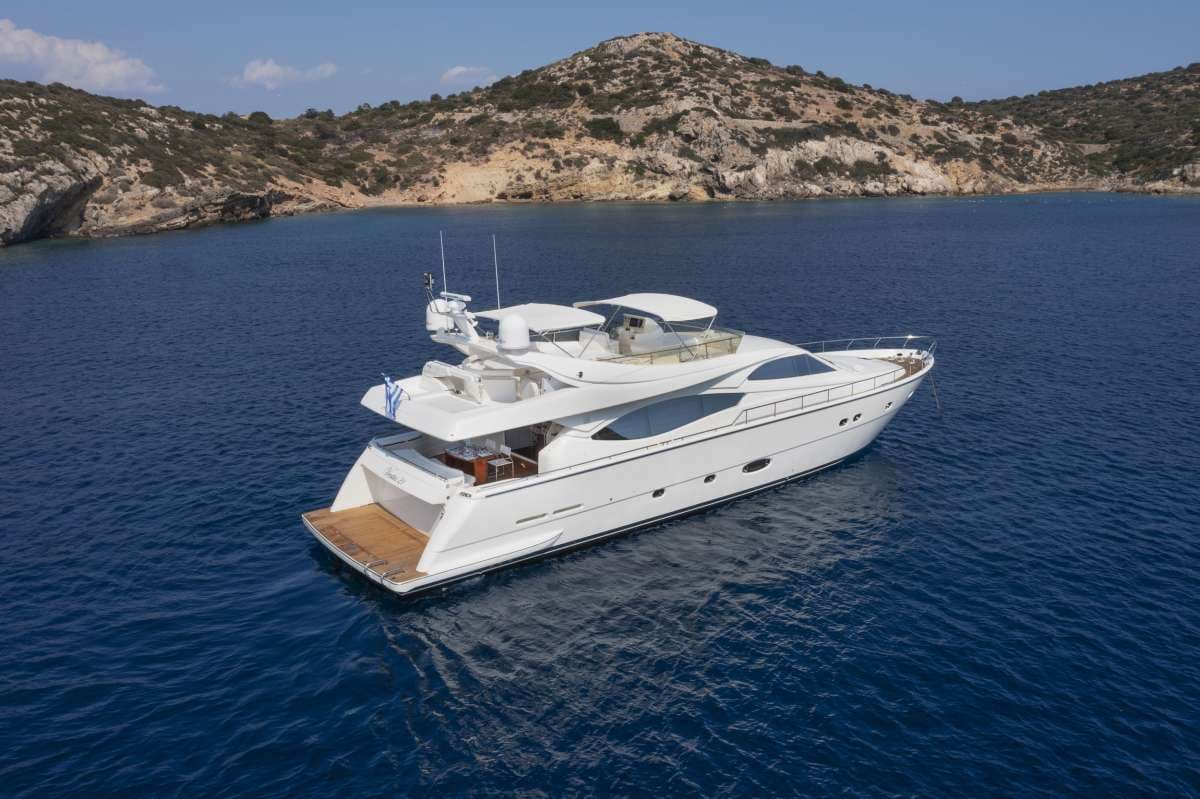 Sofia D - aerial | Drivas Yachts