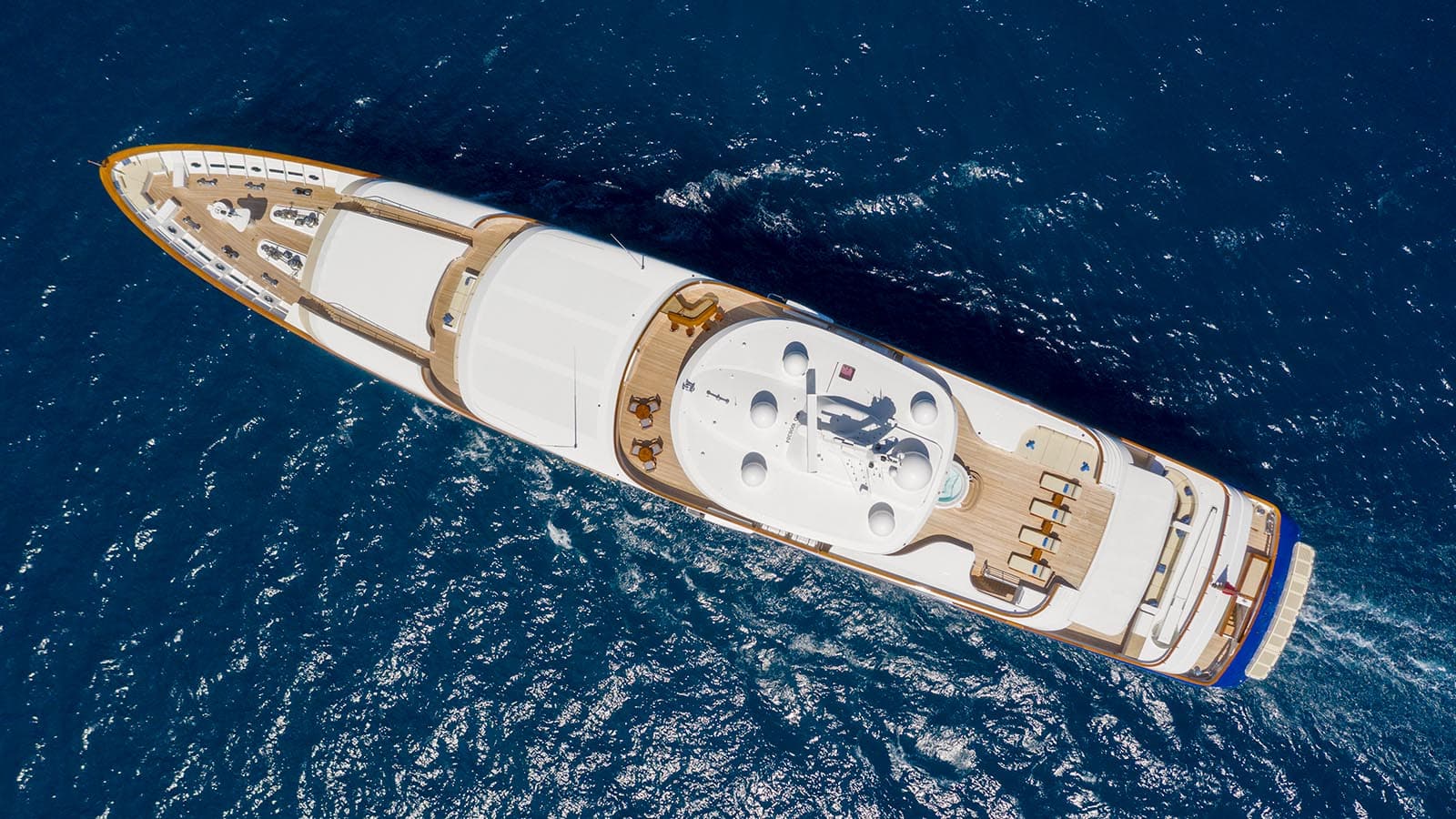 LAUREL - aerial | Drivas Yachts