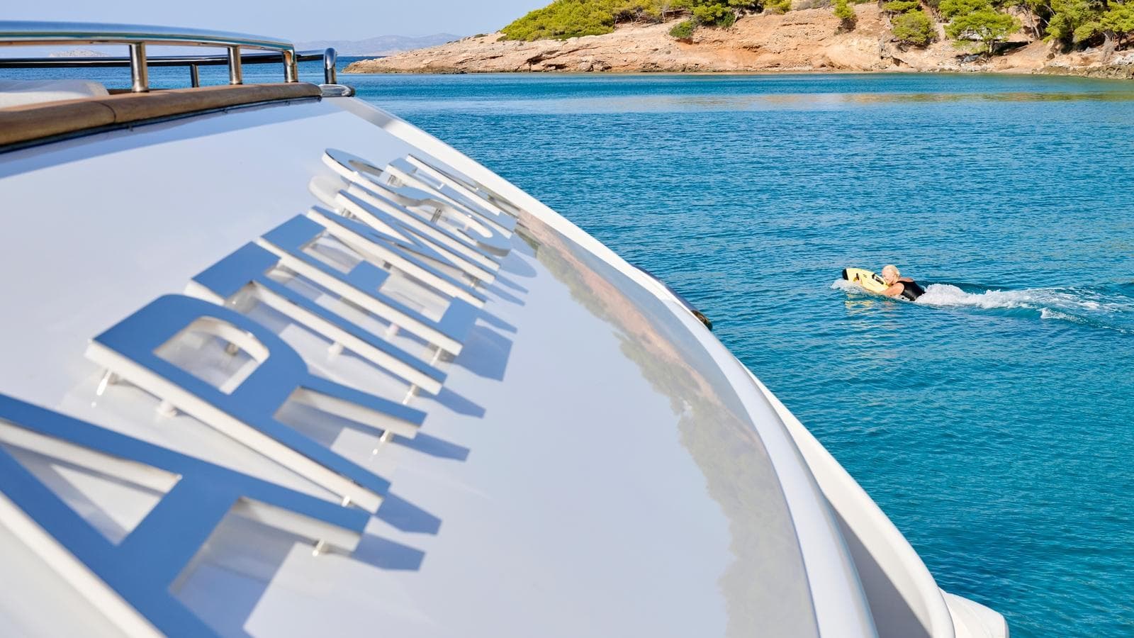 ARTEMISEA - deck aft | Drivas Yachts