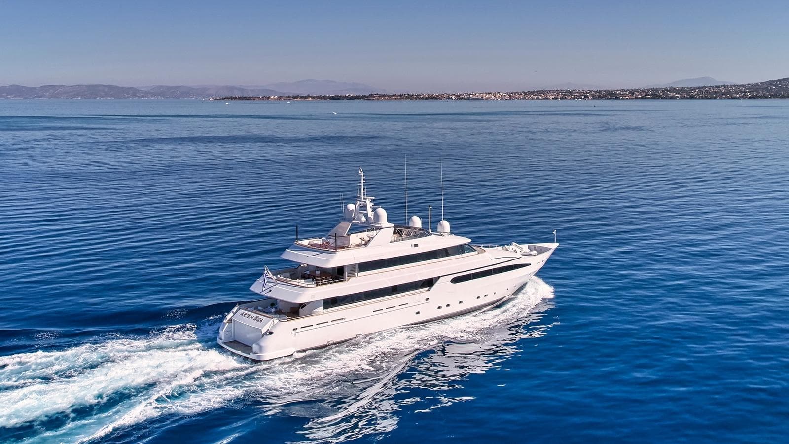 ARTEMISEA - ext running | Drivas Yachts