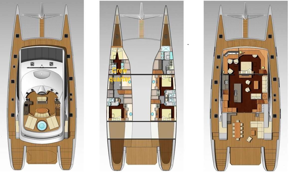 Sailing yacht CARTOUCHE 29m by Blue Coast Yachts — photo 4