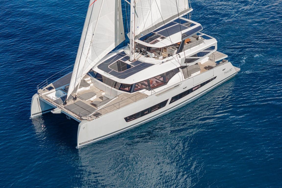 Sailing yacht CAPRI | Thira 80 24m by Fountaine Pajot