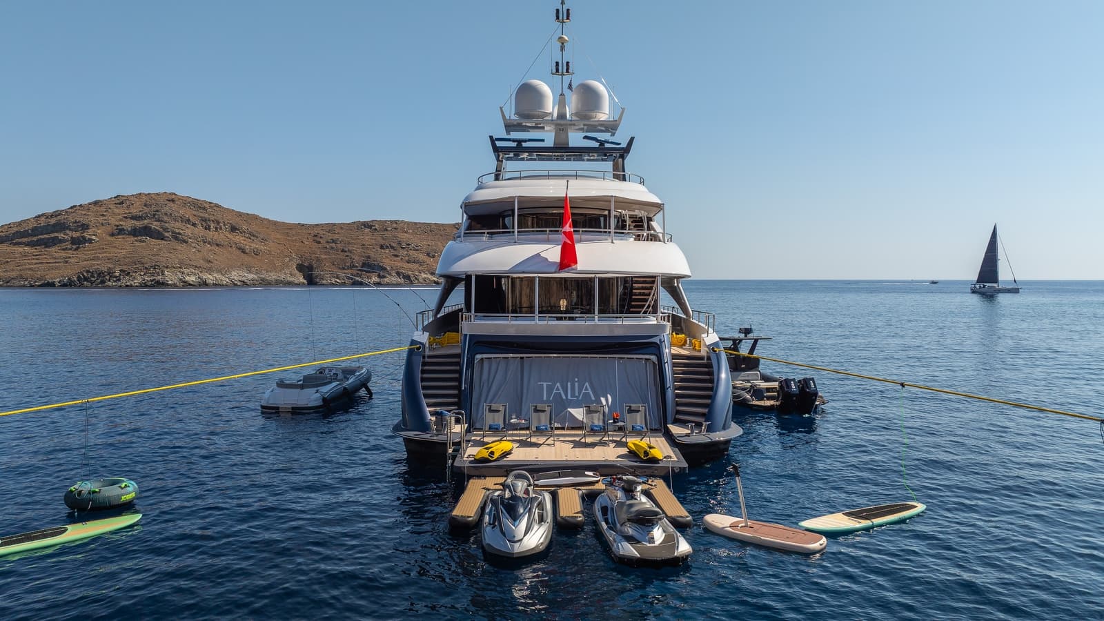 Yacht TALIA 44.17m by Heesen — photo 8