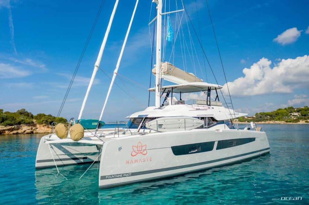 NAMASTE (SAMANA) - ext stbd | Drivas Yachts