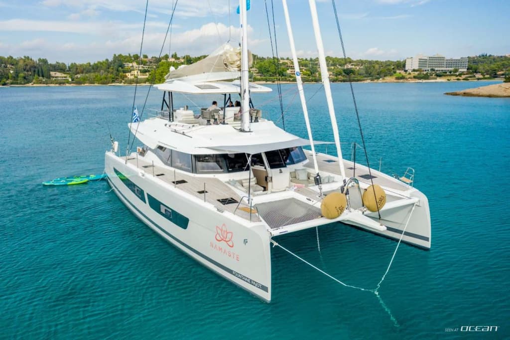 NAMASTE (SAMANA) - ext stbd | Drivas Yachts