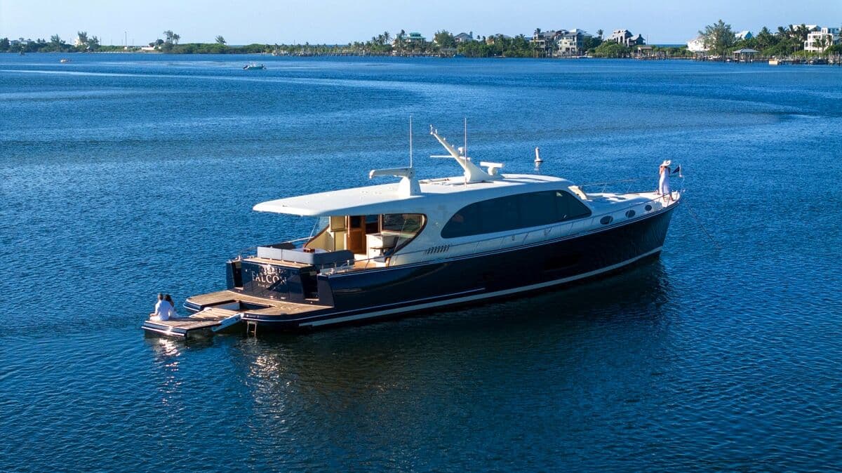 FALCON ISLAND - ext stbd | Drivas Yachts