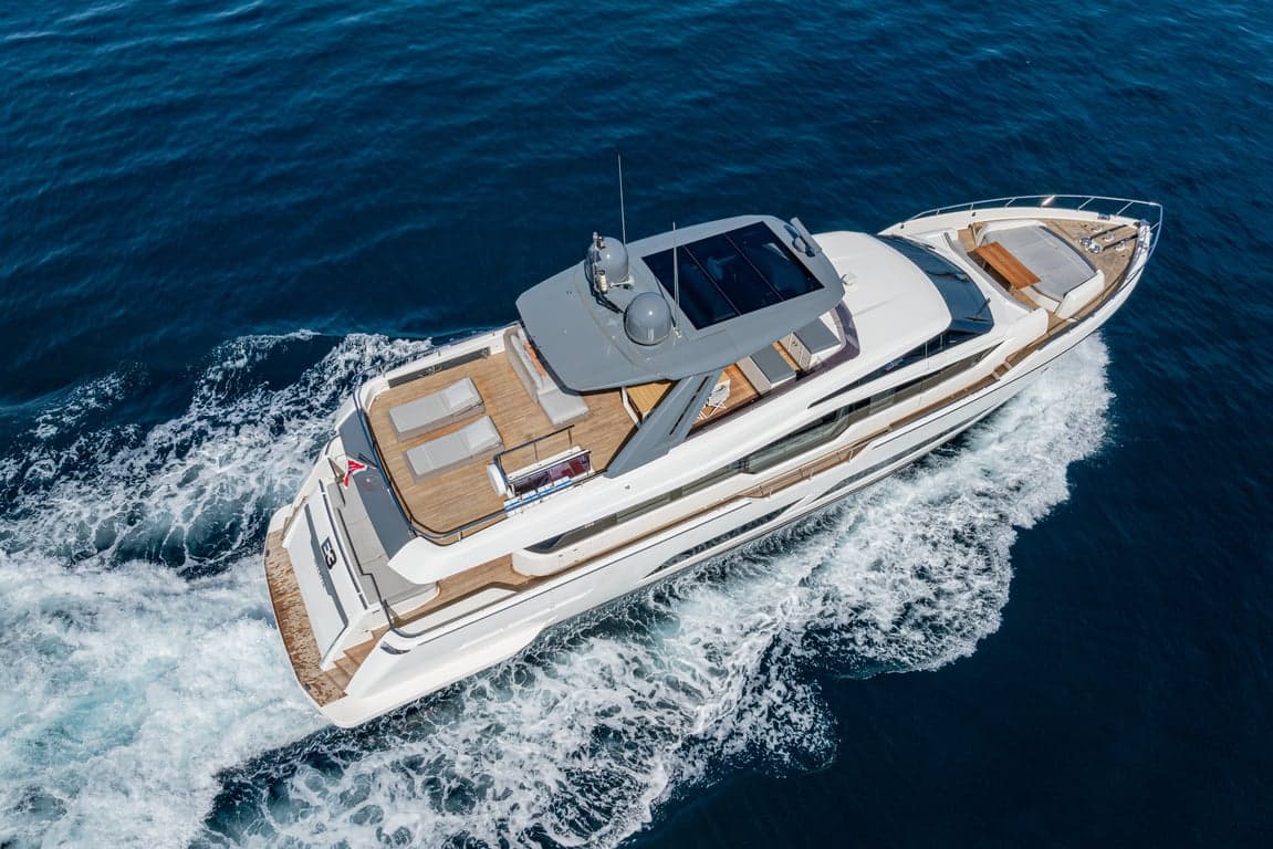 E3 - aerial | Drivas Yachts