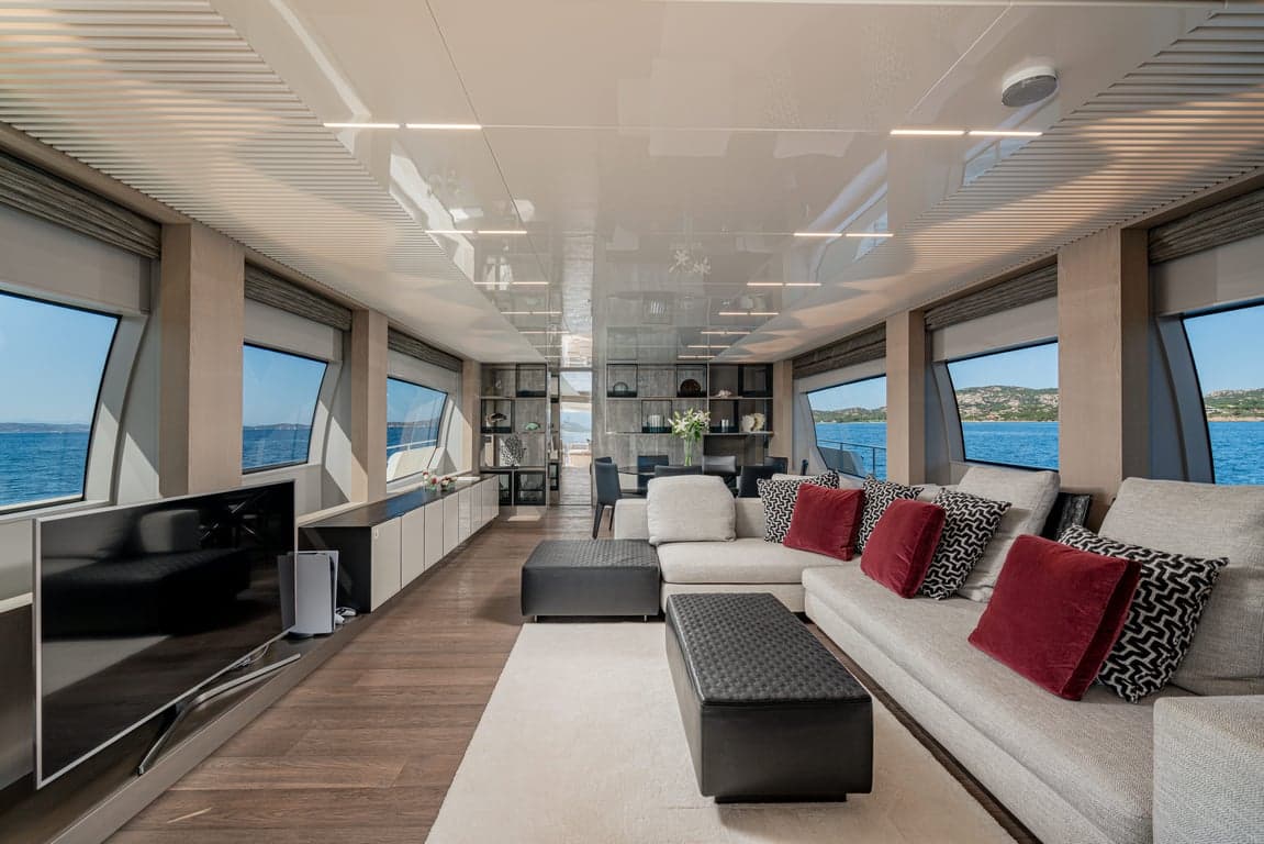 E3 - saloon upper | Drivas Yachts