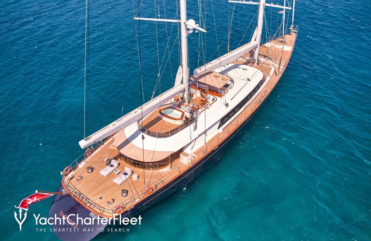Sailing yacht BURRASCA 58m by Perini Navi — photo 4
