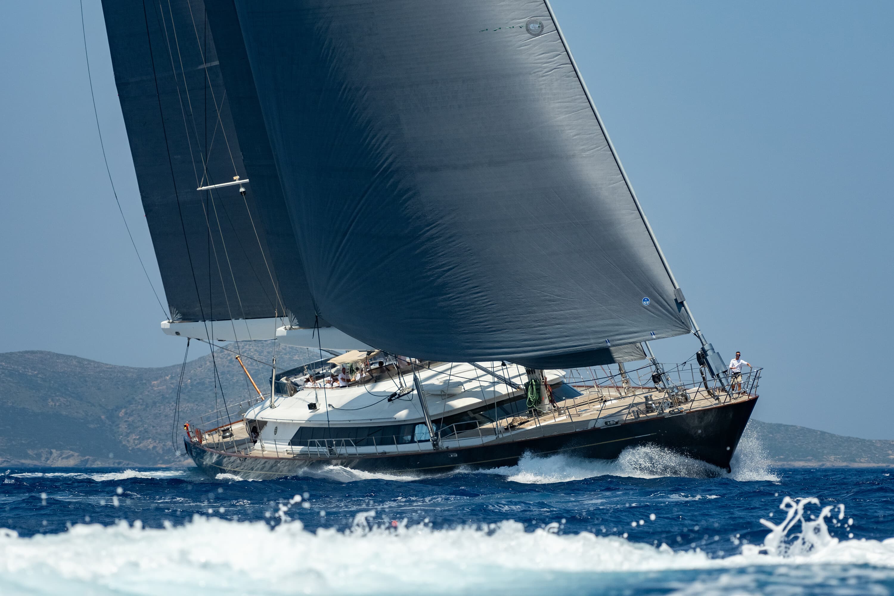 BURRASCA - ext running | Drivas Yachts
