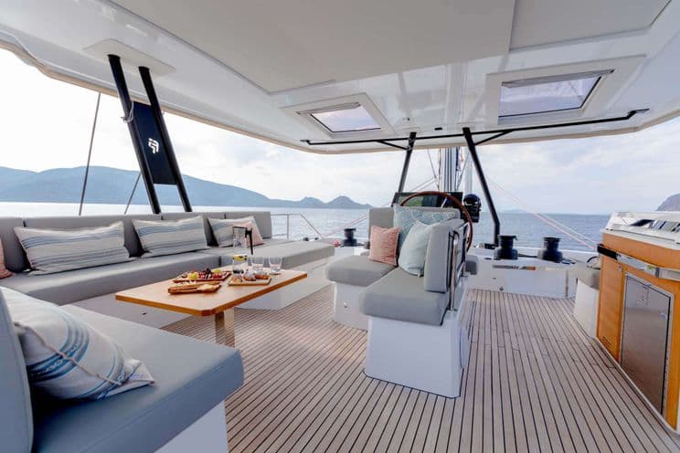 Sailing yacht NAMASTE (SAMANA) 19m by Fountaine Pajot — photo 2