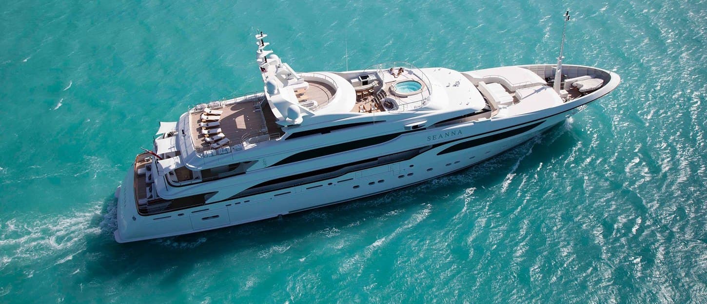 SEANNA - aerial | Drivas Yachts