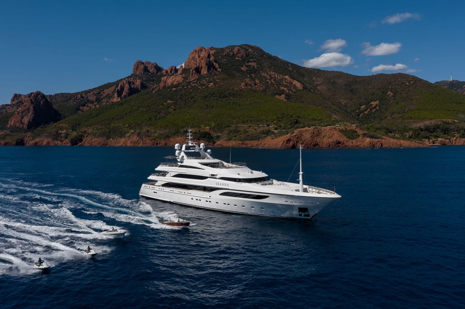 SEANNA - aerial | Drivas Yachts