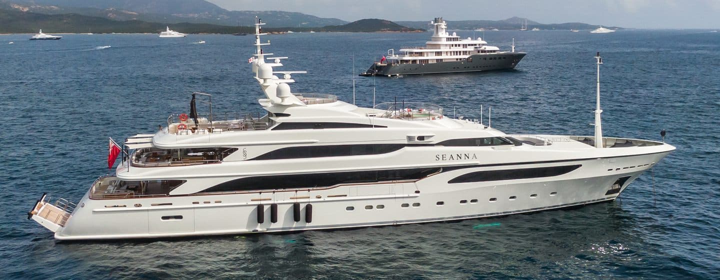 SEANNA - aerial | Drivas Yachts