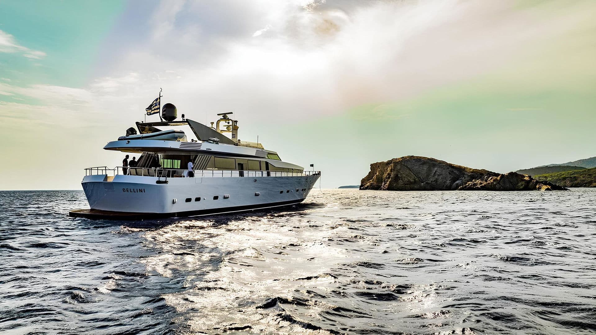 BELLINI - ext stbd | Drivas Yachts