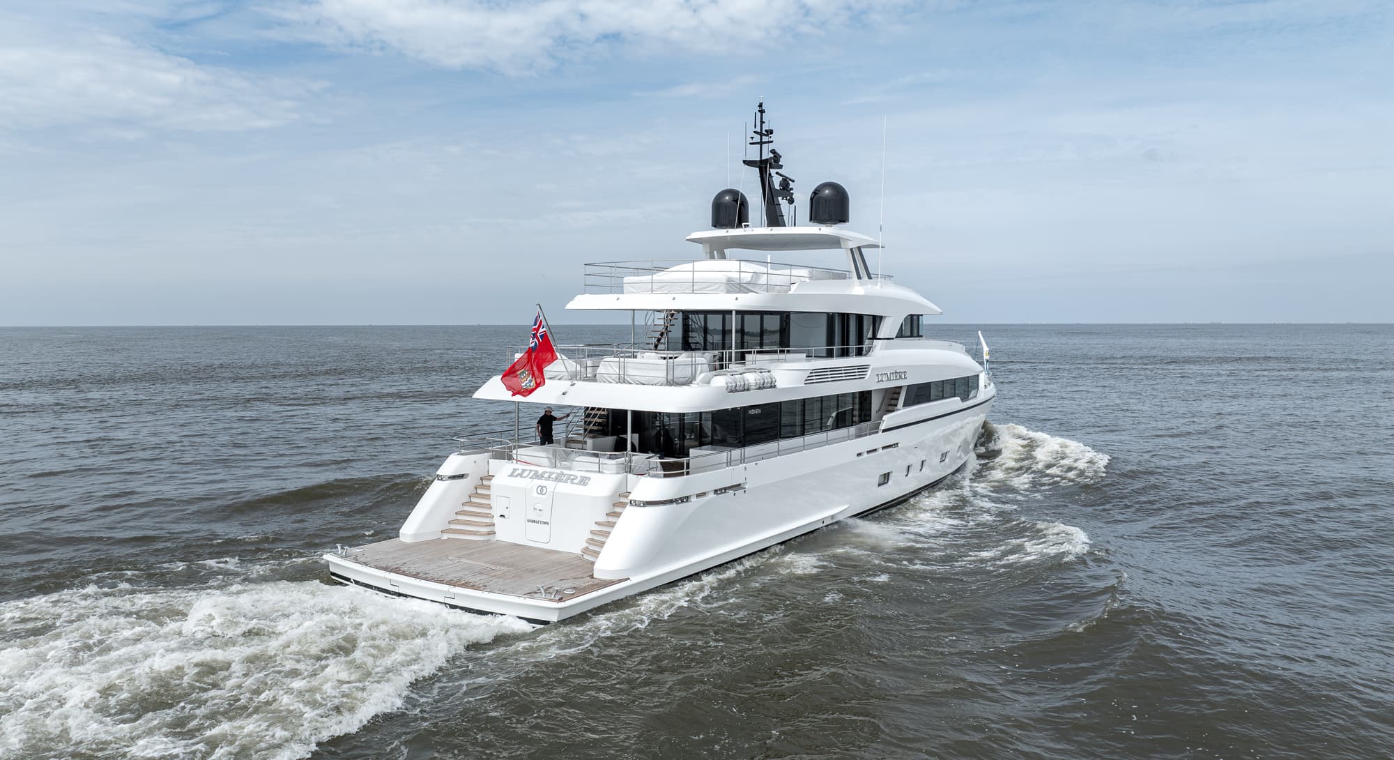 LUMIERE - ext stbd | Drivas Yachts