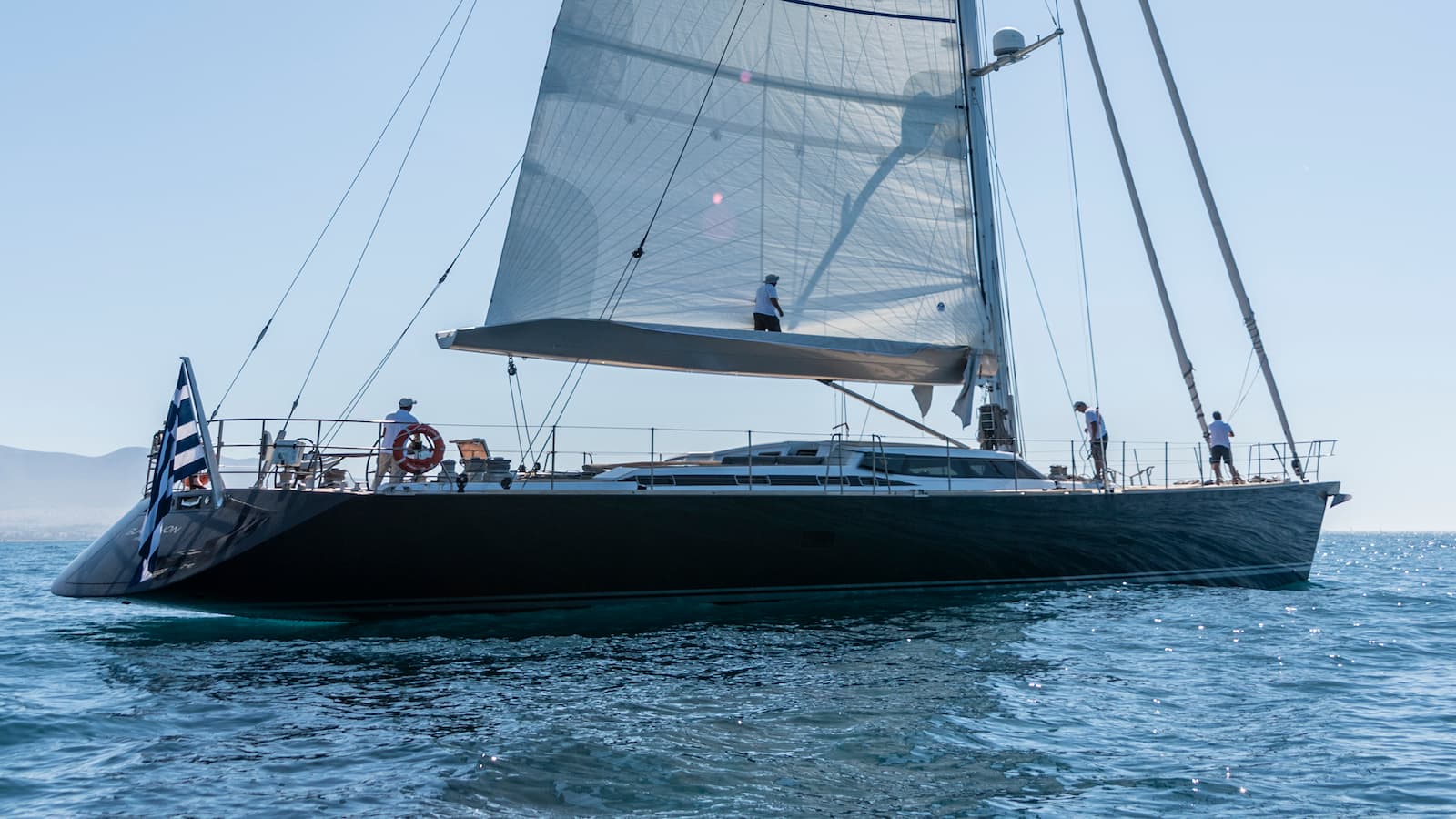 BLACK LION - ext running | Drivas Yachts