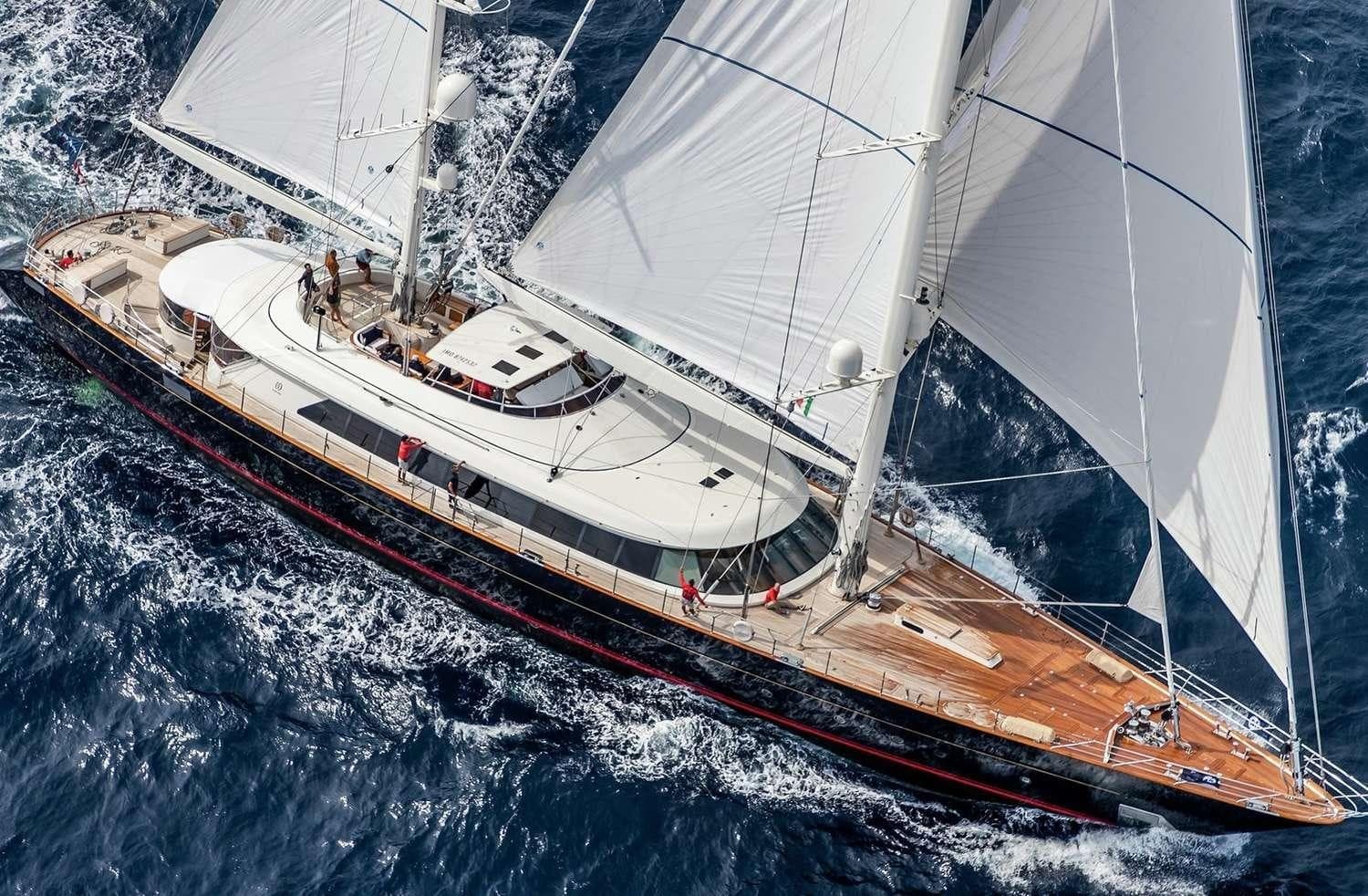 XASTERIA - aerial | Drivas Yachts