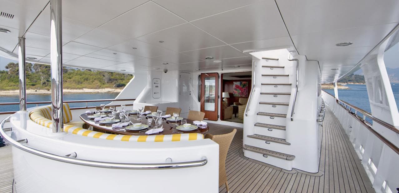CORNELIA - deck main | Drivas Yachts