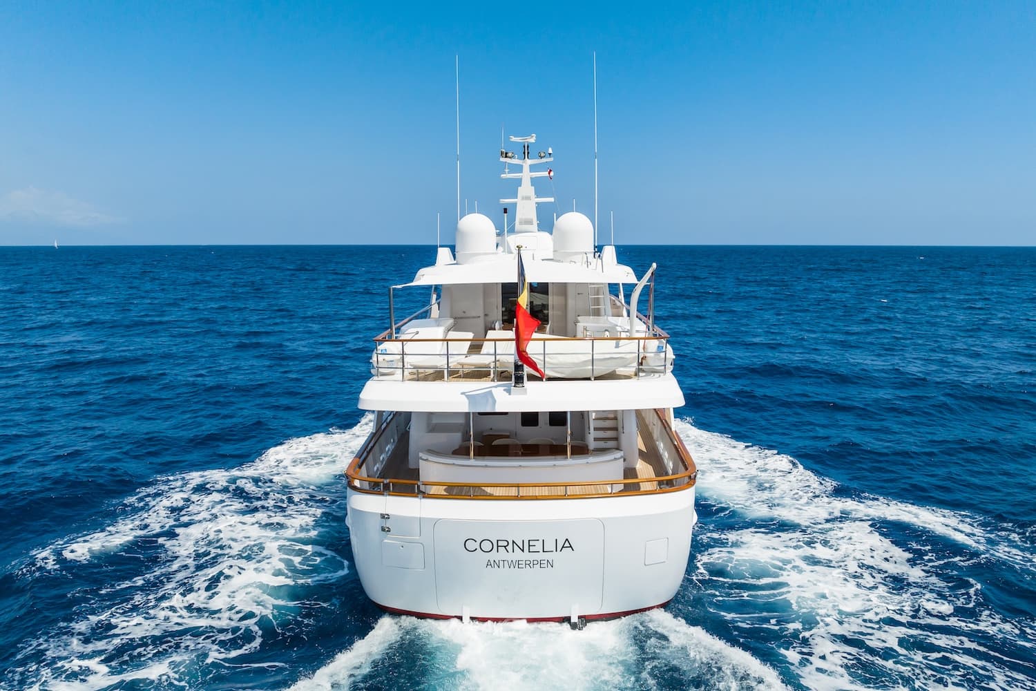 CORNELIA - ext stern | Drivas Yachts