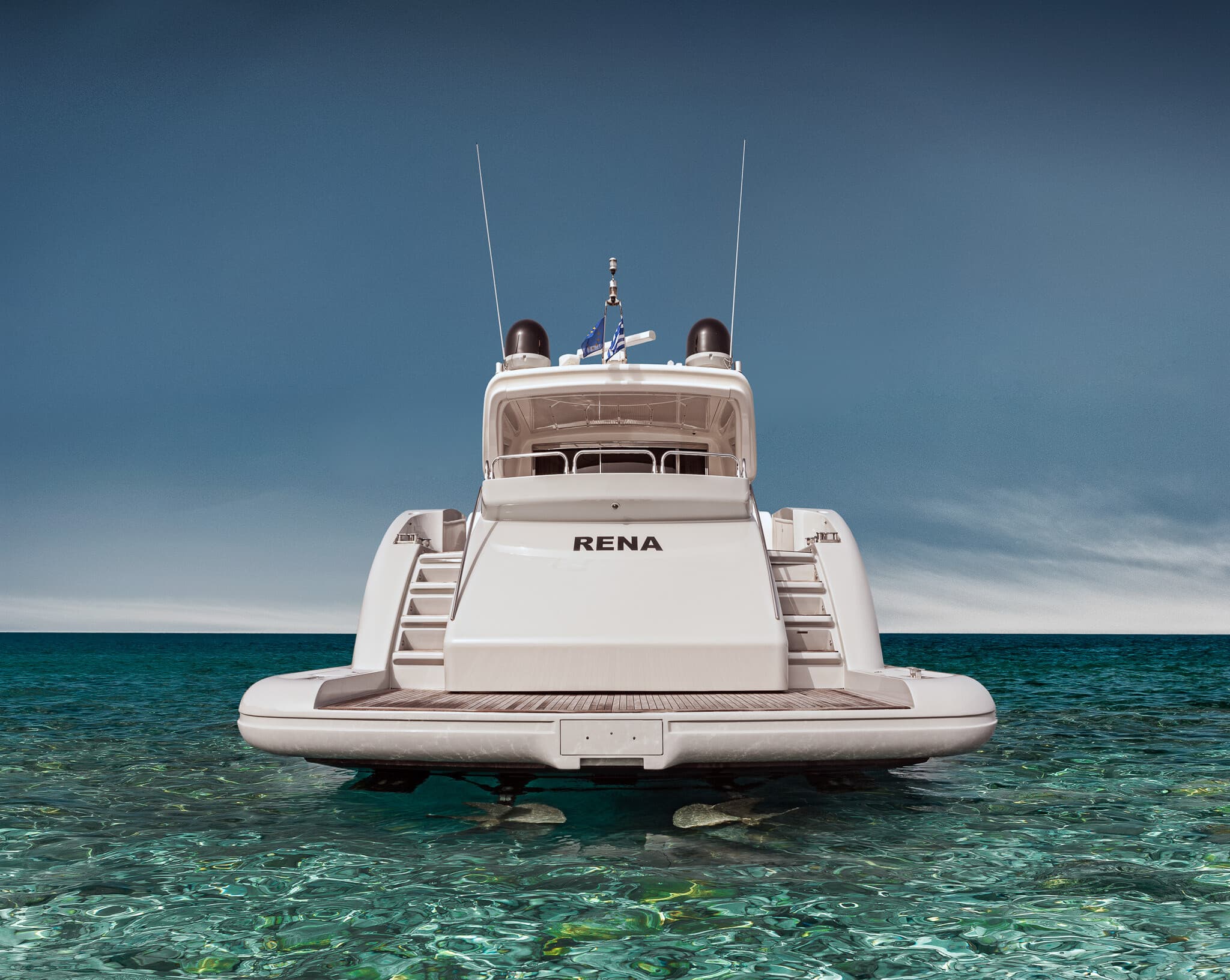 CORNELIA - ext stern | Drivas Yachts