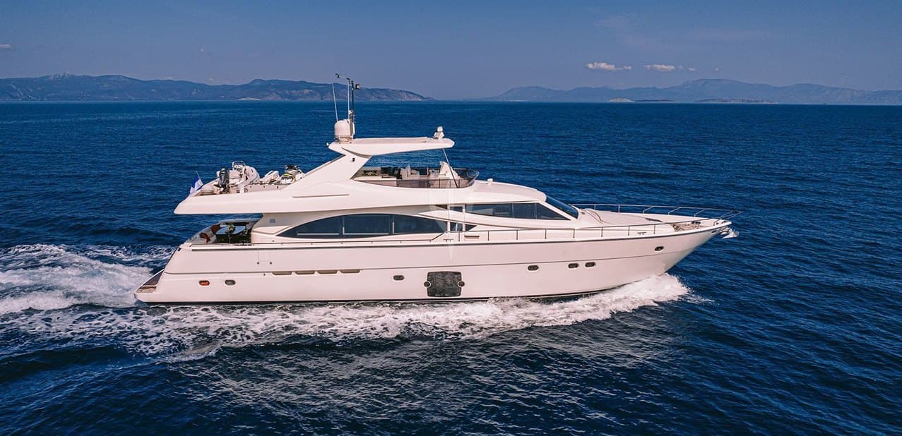 MAYBE NOT - ext running | Drivas Yachts
