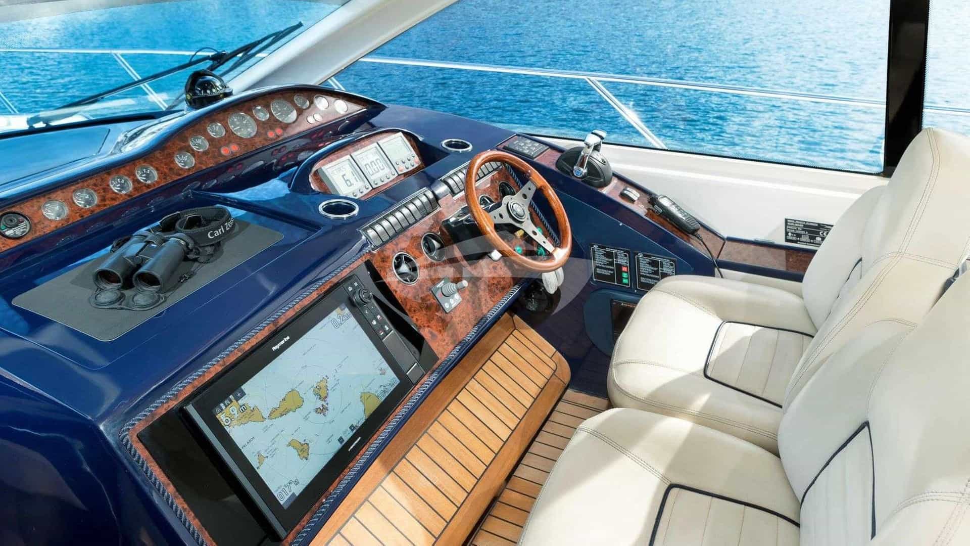 VENUS - helm | Drivas Yachts