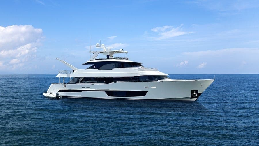 Motor yacht I C 36m by Ocean Alexander — photo 2