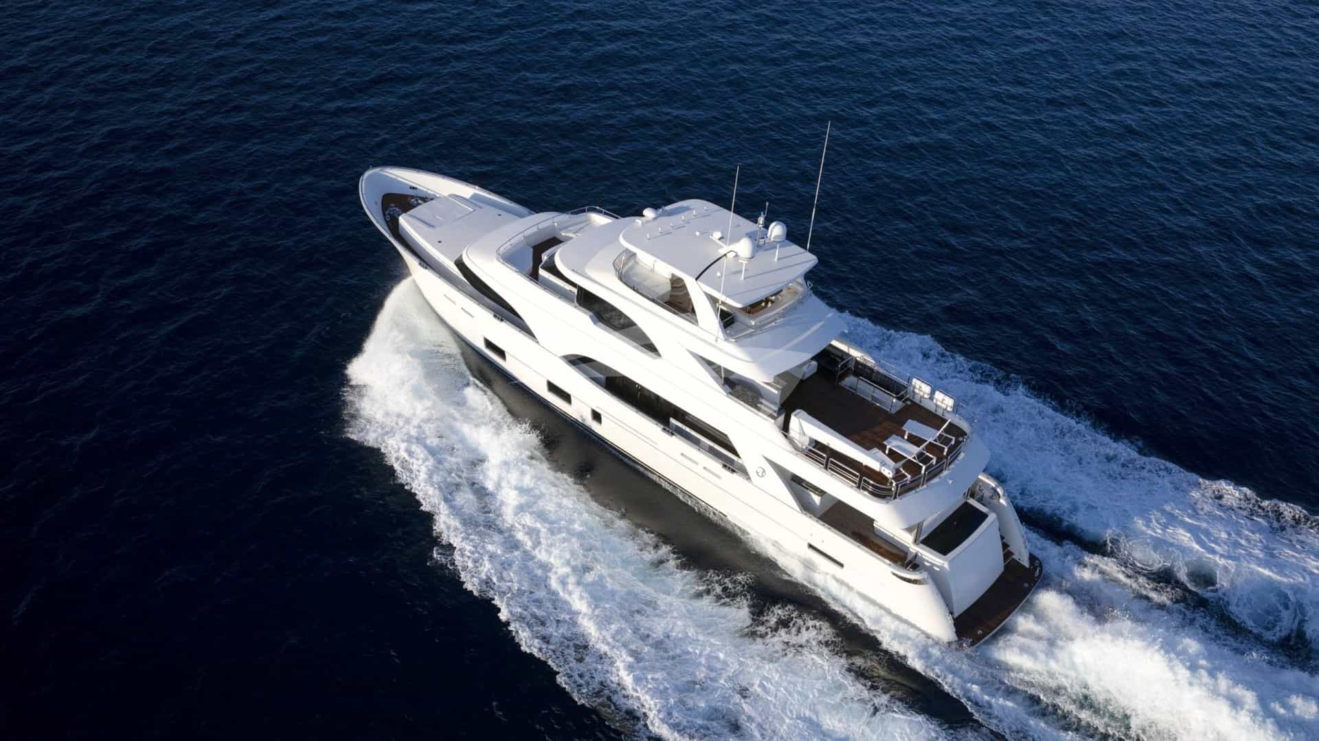 I C - aerial | Drivas Yachts