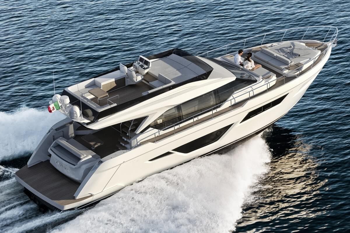 FLOW - aerial | Drivas Yachts