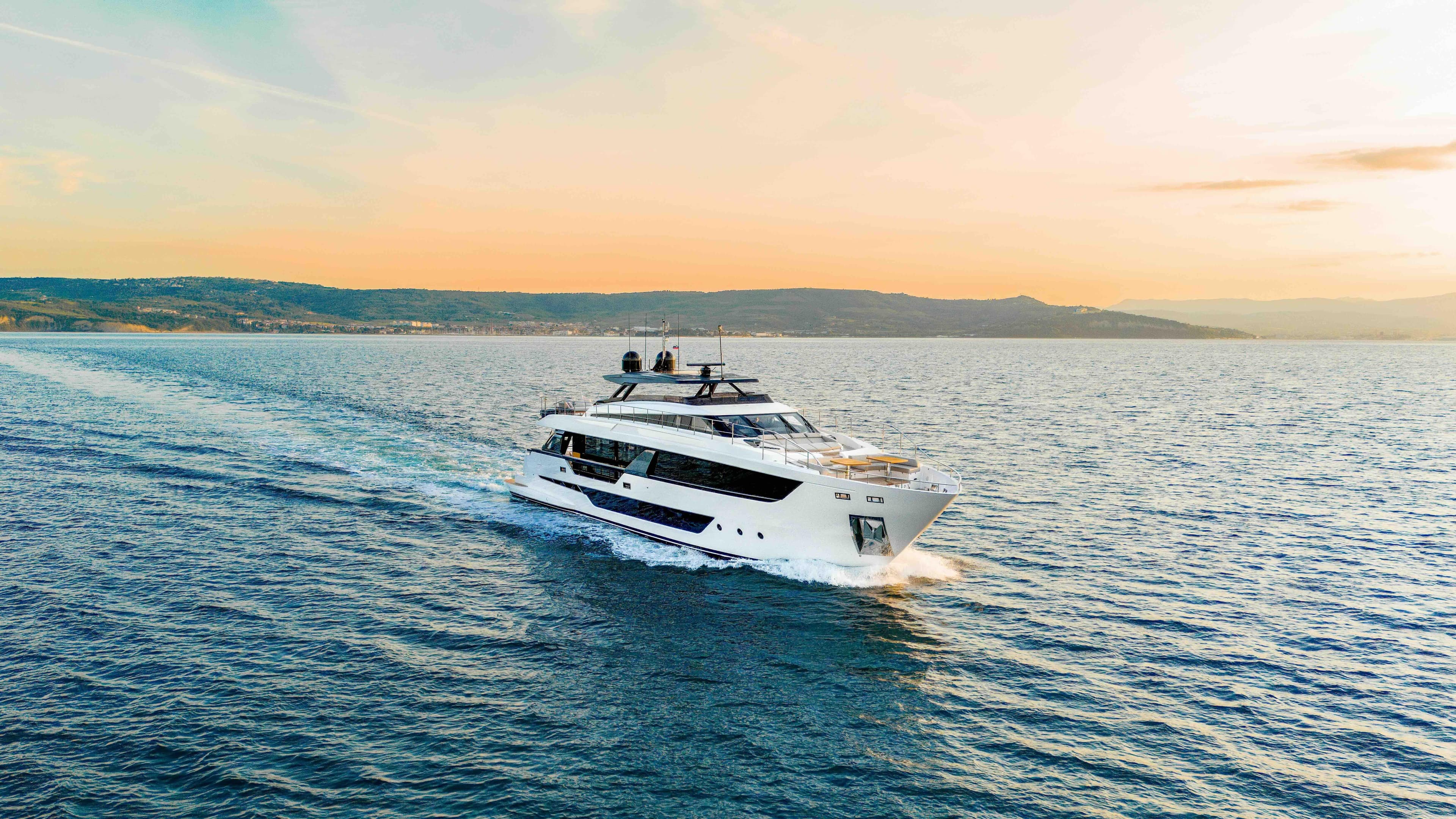 FLOW - aerial | Drivas Yachts