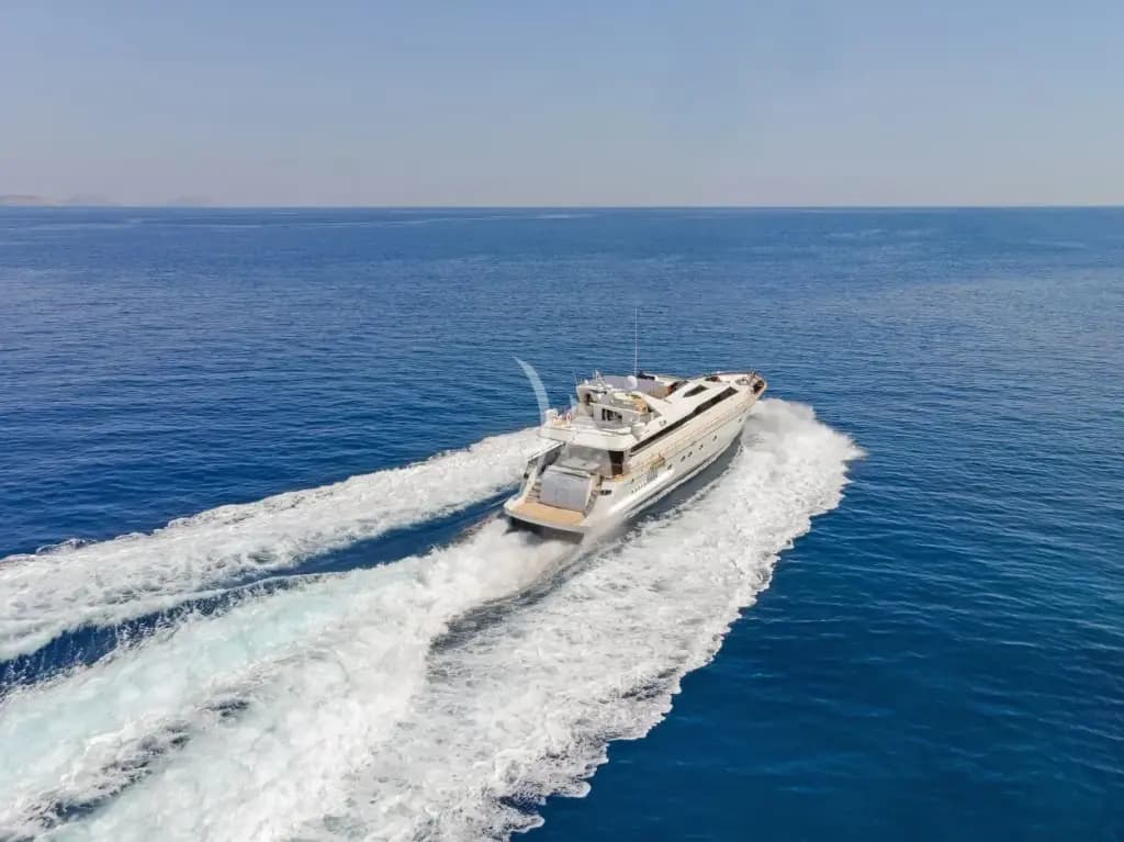 ILLYA F - aerial | Drivas Yachts