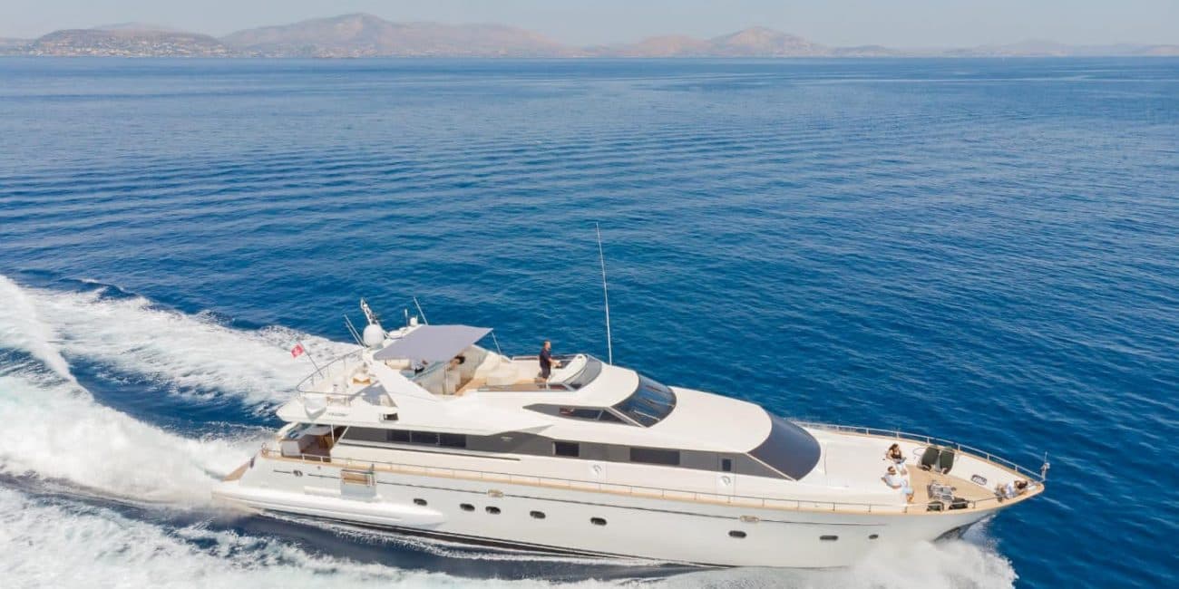 ILLYA F - aerial | Drivas Yachts