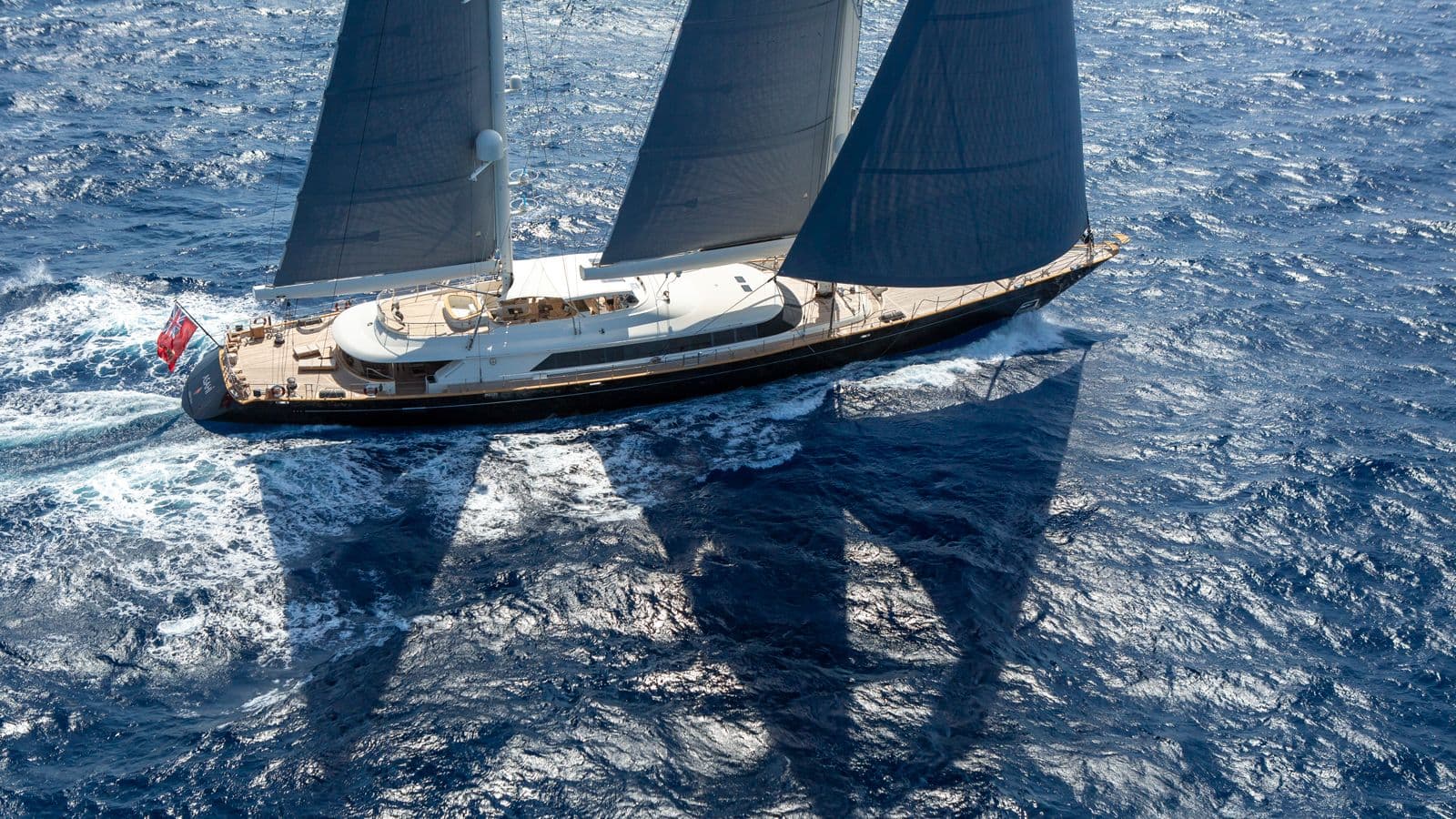 ASAHI - aerial | Drivas Yachts